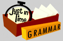 Just in Time Grammar Logo